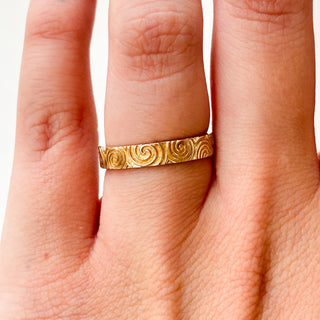 Spiral Ring | 14ct Gold | Size O | 3.7g