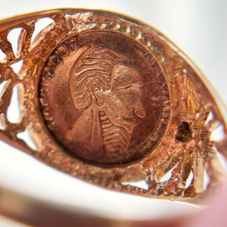 Coin Signet | 9ct Gold | Size M | 2.03g