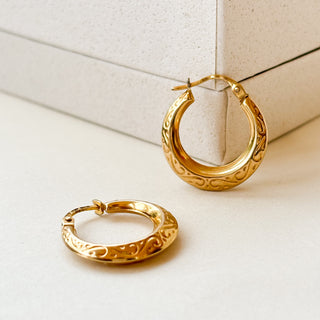 Celtic hoops | 9ct | 1.3g