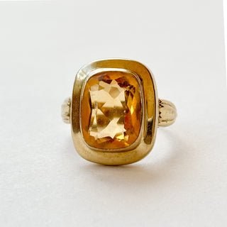 Citrine Statement Ring | 8ct Gold | Size K | 3.3g