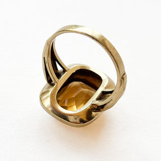 Citrine Statement Ring | 8ct Gold | Size K | 3.3g