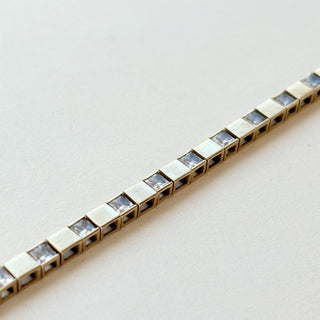 Tennis Bracelet | 9ct Gold | 8g | 7.5–8" | 8 grams
