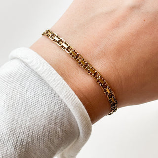 Kings Braid Bracelet | 9ct Gold | 6.8in | 4.71g
