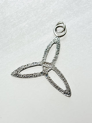 Trinity Pendant | Cable Link Chain | 925 Silver | 1.30g