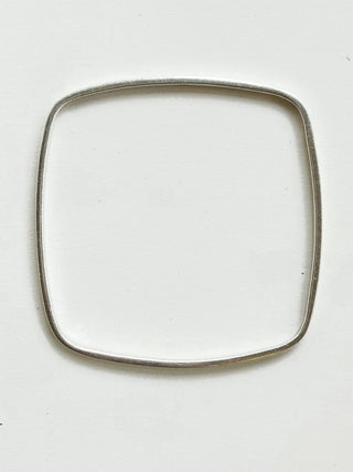 Square Bangle | 925 Silver | 9-Inch | 12.57g