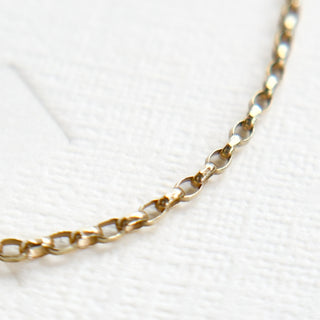 Fine cable link chain | 9ct | 18inch | 1g