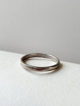 Silver Band Ring | 925 Silver | Size P | 1.57g