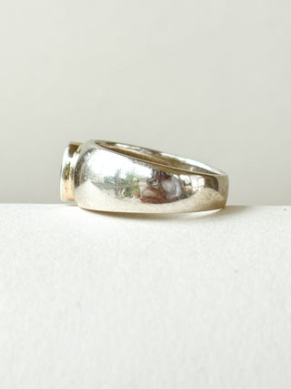 CZ Dome Ring | 925 Silver | Size L½ | 4.82g