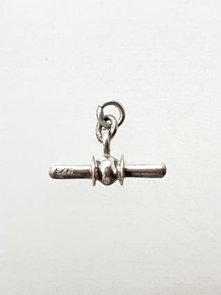 Silver T-Bar Pendant | 925 Silver | 2.08g