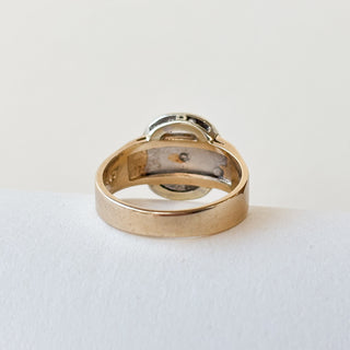 Belt Ring Diamond G/SI2 | 9ct Gold | Size N½ | 5.14g