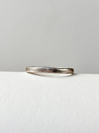 Silver Band Ring | 925 Silver | Size P | 1.57g