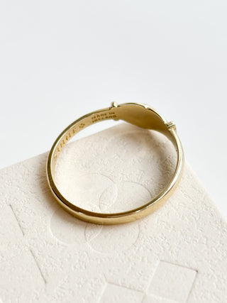 Our Fede Ring (Recycled 9ct Gold) size H - U