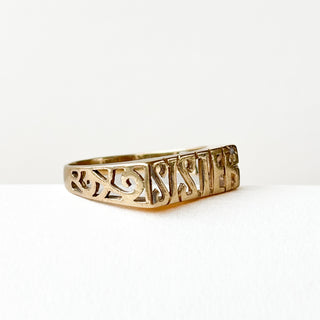 Sister Ring | 9ct Gold | Size J | 1.48g