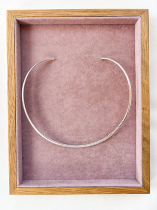 Silver Torc Bangle | 925 Silver | 31.64g