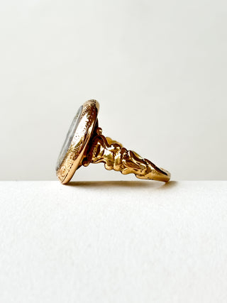 Quartz Ring | 15ct Gold | 5.97g | Size M