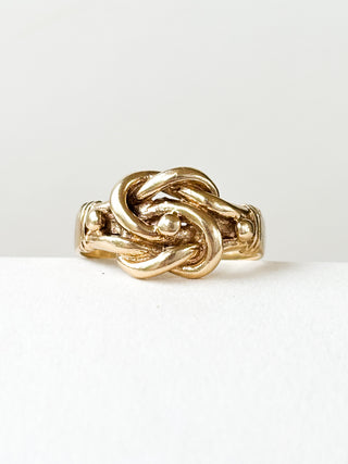 Knot Ring | 9ct Gold | Size S | 5.08g