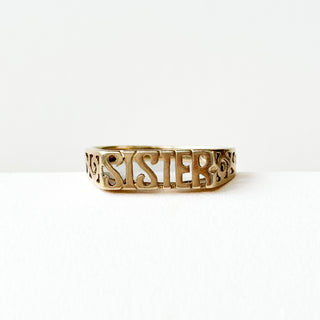 Sister Ring | 9ct Gold | Size M | 1.6g