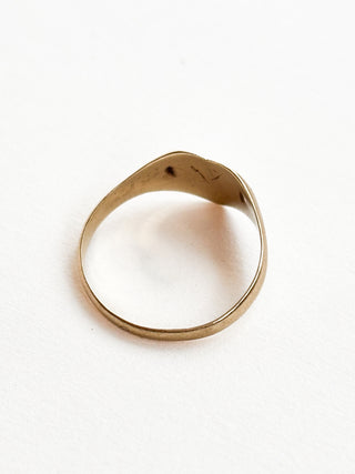 Heart Signet | 9ct | M | 1.36g