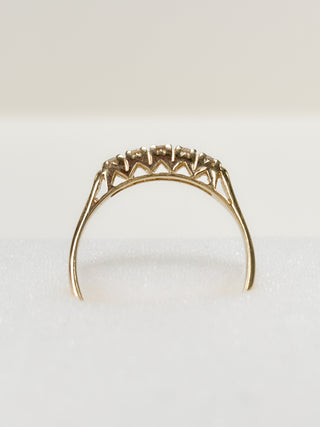 Natural Diamond Band | 9ct | 0.25ct | Size Q | 1.69g