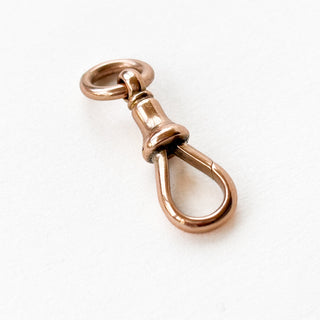 Large Albert Swivel Clasp (Rose Gold, Antique) | 9ct Gold | 2.89g
