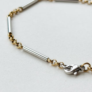 Two Tone Bracelet | 9ct Gold | 5.62g
