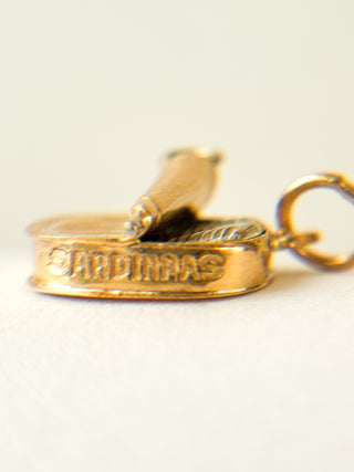 Tin of Sardines| 19ct Gold | 18-Inch Anchor Diamond Chain | 1.35g (Charm Only)