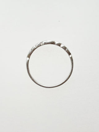 Celtic Eye Band | Sterling Silver | Size M 1/2 | 1.94g