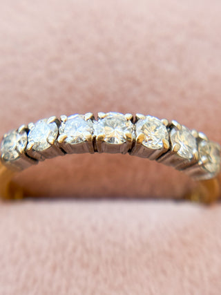 Diamond Eternity Ring | 18ct Gold | Size O | 3.22g
