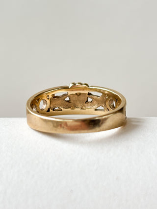 Claddagh Insert Ring | 9ct Gold | Size O½ | 2.82g
