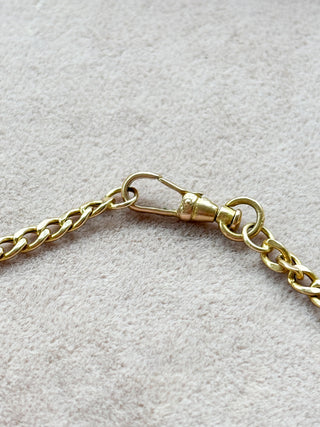 T-Bar Flat Curb Chain | 9ct Gold | 7.96g | 18.10inch
