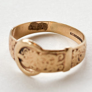 Belt Ring | 9ct Gold | Size N | 1.9g