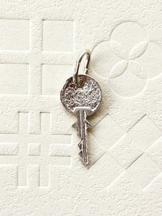 Key Pendant | 925 Silver | 0.82g | 18–20-Inch Cable Link Chain