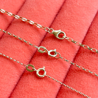 Heavy cable link chain | 9ct | 18inch | 3.23g