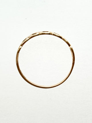 Cuban Link Ring | 9ct Gold | Size P | 1.16g