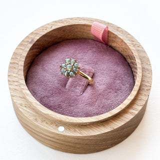 Synthetic Cat’s Eye Alexandrite | 9ct Gold | Size N | 2.57g