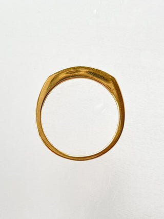 Princess Cut Diamond Band | 18ct Gold | Size N | 3.68g