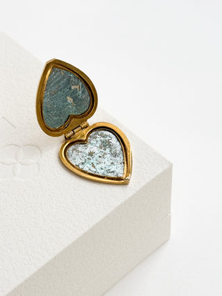 Sweetheart Locket | 9ct Gold | 5.98g + 18inch medium cable link chain