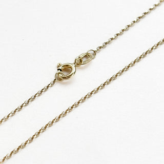Fine cable link chain | 9ct | 18inch | 1g