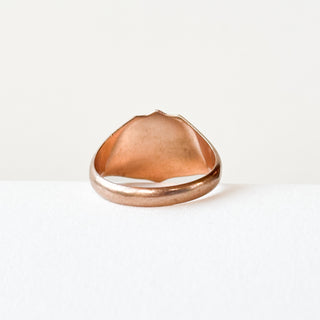 Rose Gold Signet | 9ct Gold | Size L | 3.10g
