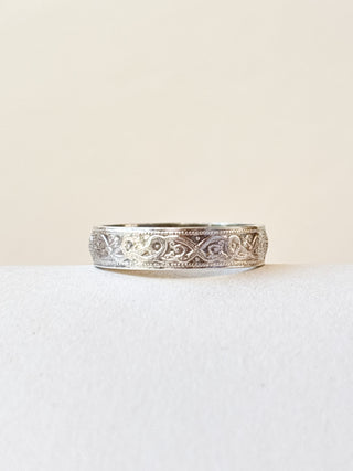 Ardagh Chalice Band | Sterling Silver | 2.58g | Size N