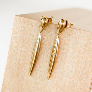 Teardrop Earrings | 9ct Gold | 1.8g