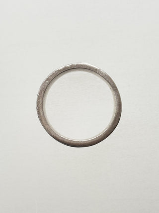 Cigar Band Ring | 925 Silver | Size S | 10.24g