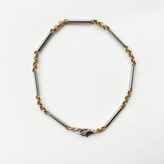 Two Tone Bracelet | 9ct Gold | 5.62g