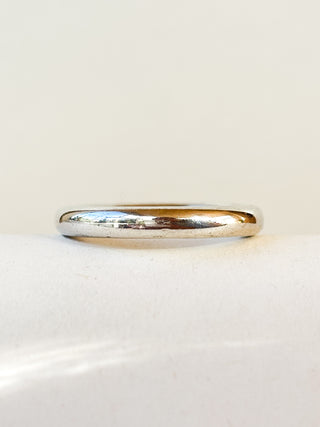 Donut Ring | Sterling Silver | 8.80g | Size U