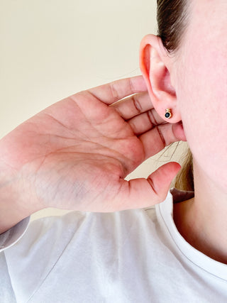 Sapphire Stud Earrings | 9ct Gold | 1.01g