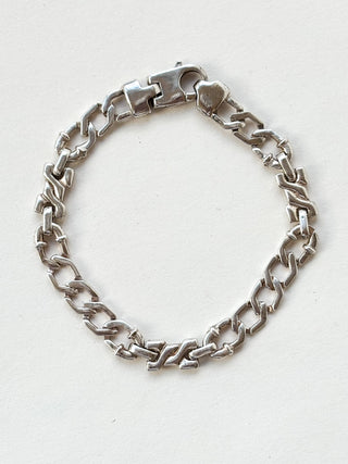 Cuban-Style Link Bracelet | Sterling Silver | 16.30g