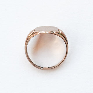 Rose Gold Signet | 9ct Gold | Size L | 3.10g