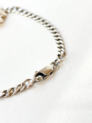 Celtic Cross Bracelet | Sterling Silver | 10.73g
