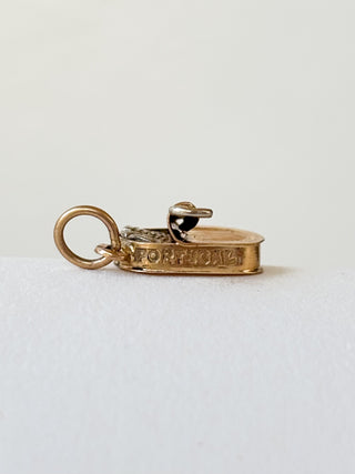 Tin of Sardines| 19ct Gold | 18-Inch Anchor Diamond Chain | 1.35g (Charm Only)