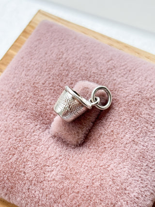 Thimble Charm | 925 Silver | 1.04g | 18–20-Inch Cable Link Chain